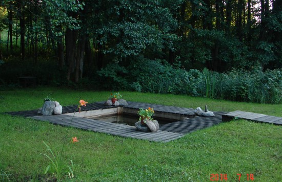 BALTOJI SODYBA su BALTĄJA PIRTIMI  ir ANGLIŠKU nameliu nuotrauka nr. 20
